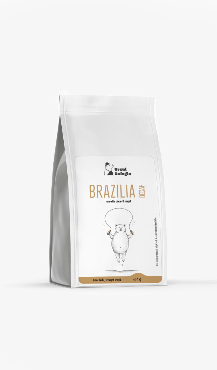 CAFEA - BRAZILIA Santos Decofeinizată (mono-origine)